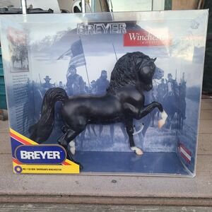 Breyer 1992 Winchester Black Horse General Philip Sheridan Rienzi 1133 Civil War